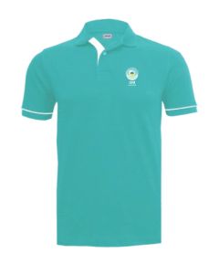 IIM Shillong Crest Polo Mint Blue