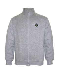 IIM Shillong Grey Crest Zipper Jacket